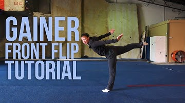 How To Do A Gainer Front Flip (Webster) | Jessica Miyagi(Miyagi Gymnastics)
