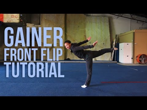 How To Do A Gainer Front Flip (Webster) | Jessica Miyagi(Miyagi Gymnastics)