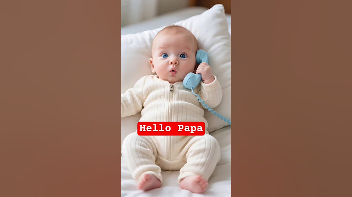 hello papa Baby 🐥🍼 Voice #cute #funny #ai #video #trending #viralvideo #cutebaby #baby