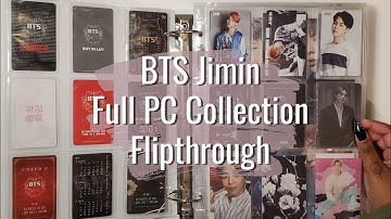 ❉My Entire BTS Jimin Photocard Collection! | Dec 2021 • [8 Binders]❄