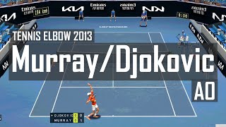 Tennis Elbow 2013 Murray vs Djokovic Australian Open Full Tiebreak