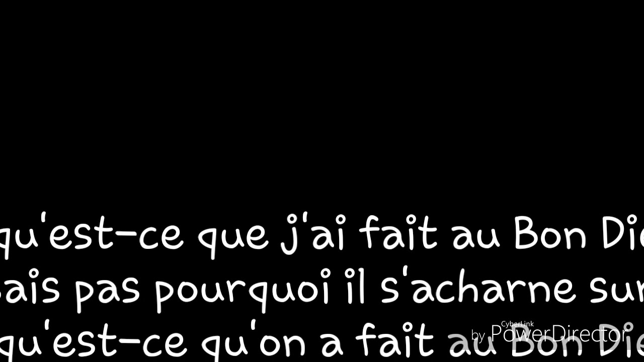 Qu'estce que on a fait au bon dieu parole YouTube