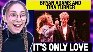 Bryan Adams and Tina Turner - It's Only Love | Singer Musician - Reaction Analysis