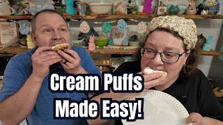 Easy Cream Puffs for Easter or Mother's Day| Delicious Homemade Dessert✝️
