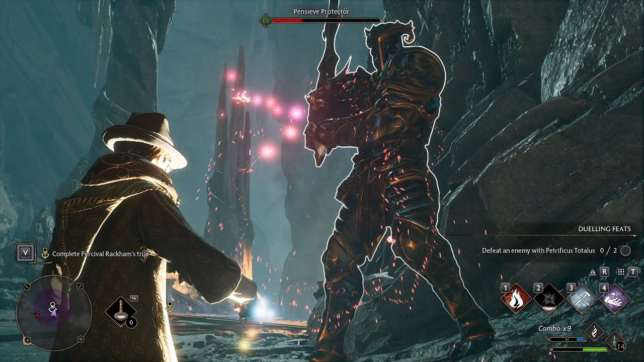 Hogwarts Legacy Percival 1st TRIAL COMPLETE Walkthrough YouTube