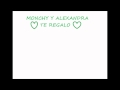 monchy y alexandra: te regalo (letras)