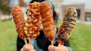 Zeene Eatz and Rates Rice (Mochi) Dogs @ Myungrang @ZeeneInRealLife