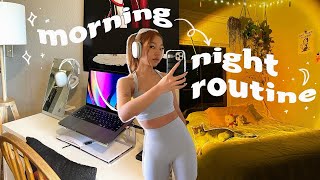 MY “that girl” MORNING & NIGHT ROUTINE: healthy habits, self care, & real talk