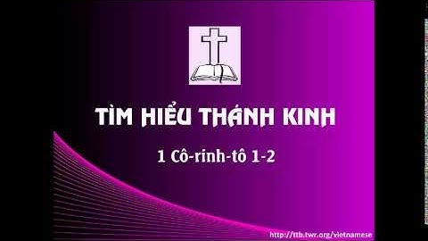 1 Cô-rinh-tô 1-2