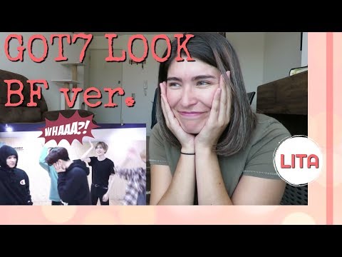 SO CUTE! / GOT7 "Look" Dance Practice (Boyfriend Ver.) / REACTION!!!