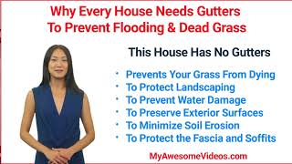 Why It Is Extremley Important To Have Gutters On Your Home