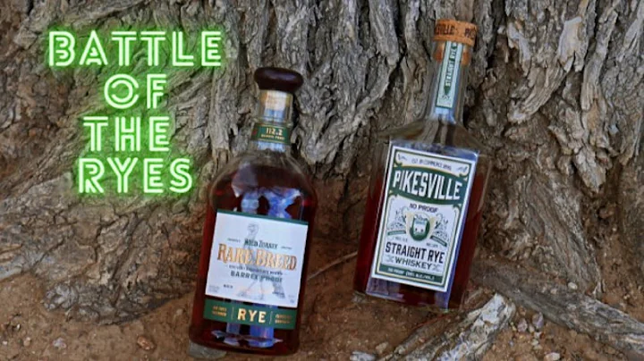 Wild Turkey Rare Breed Rye vs Pikesville Rye