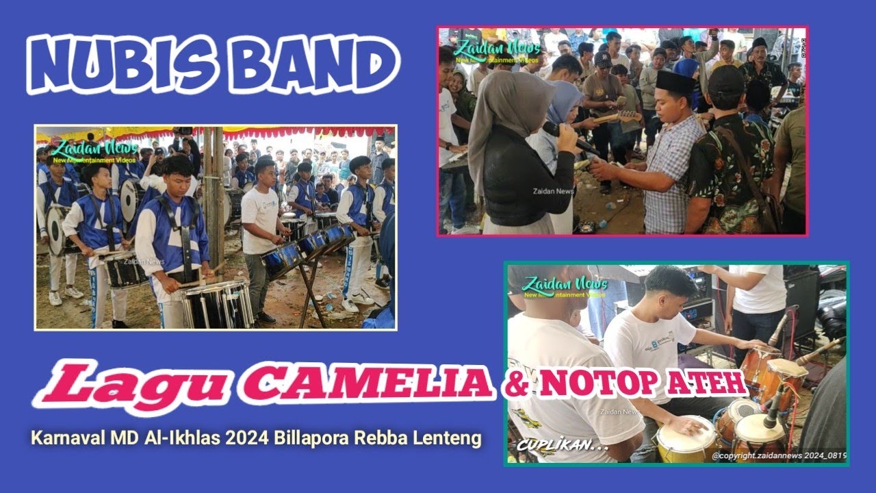 Nubis Band - CAMELIA & NOTOP ATEH - Undangan Bapak Rayu Karnaval MD Al Ikhlas 2024 Billapora Rebba