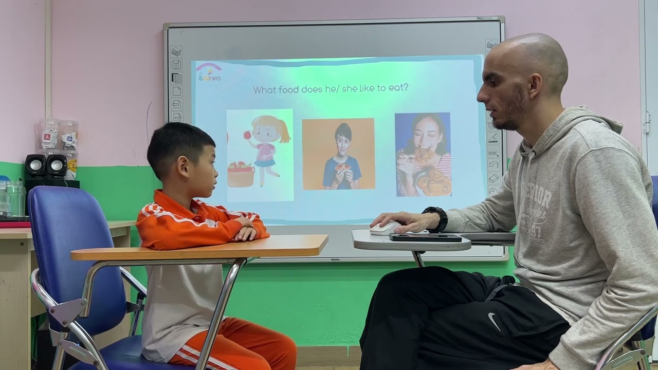 Dino - Starters 1B - Speaking test Our World 1 Unit 789