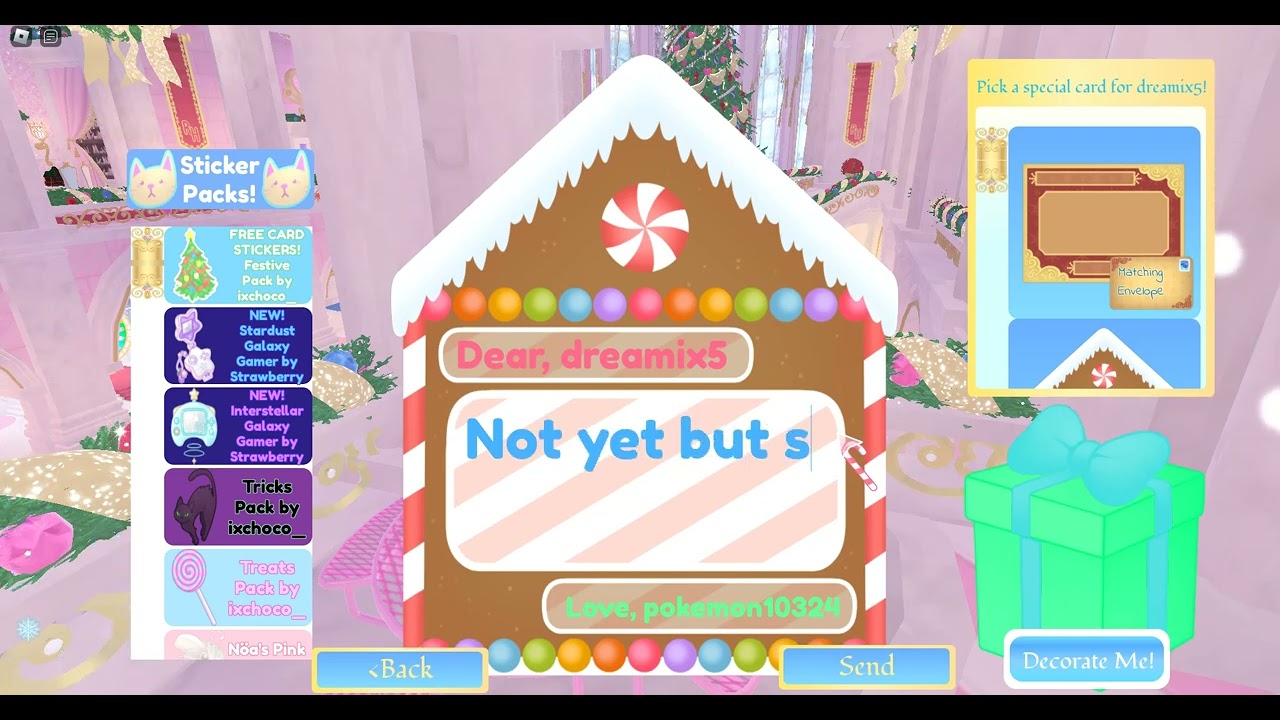 Royale High | Glitterfrost Advent Calendar | Day 26 | Sending More Gifts