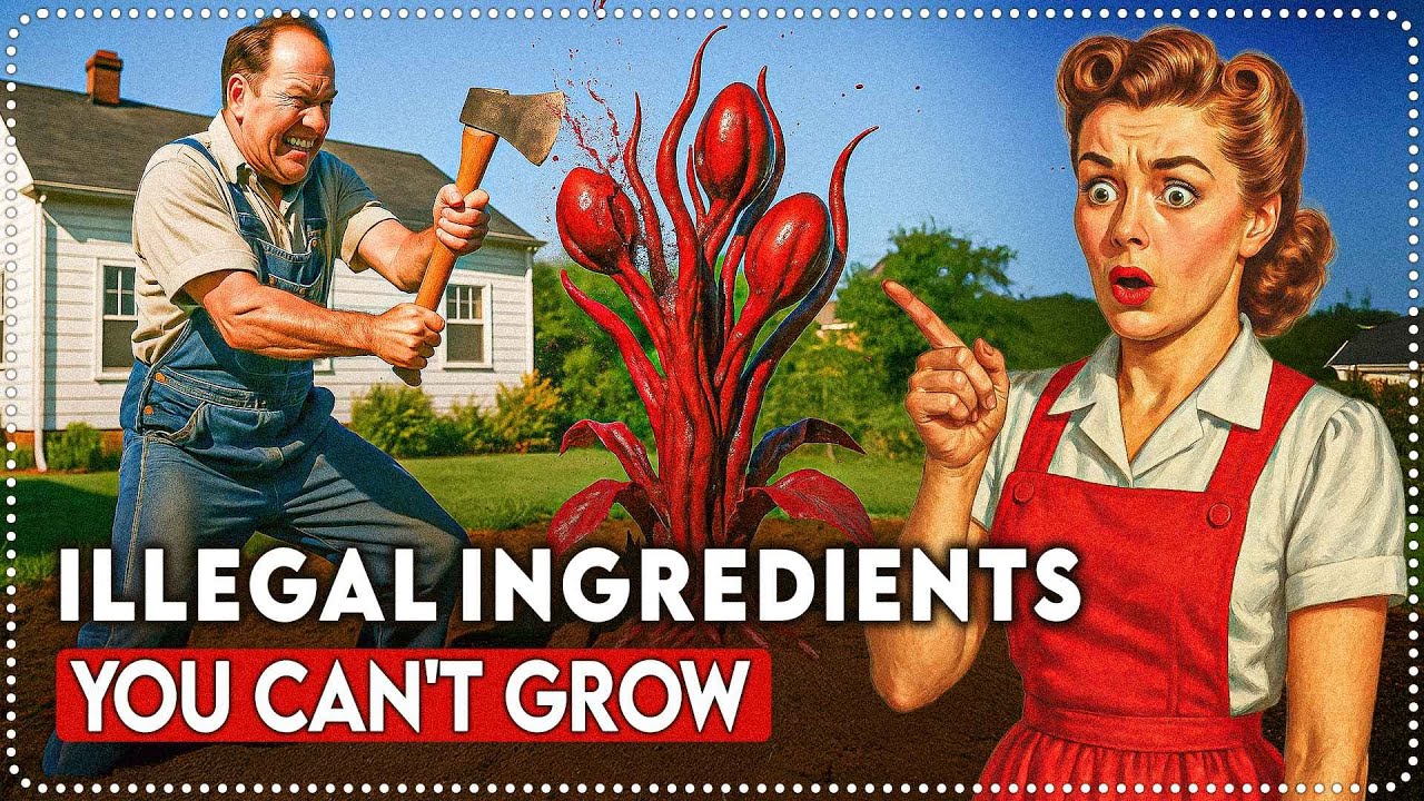 20 ILLEGAL Garden Ingredients You CAN'T Grow In America