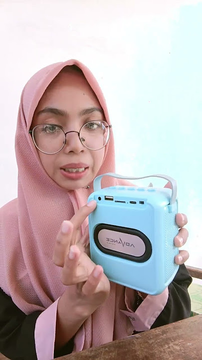 ❤️‍🔥bebas karoke bareng BESTie dengan speaker advance v5 mini 🔥#speaker