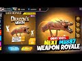 OB52 Free Fire Weapon Royale Event 🎮