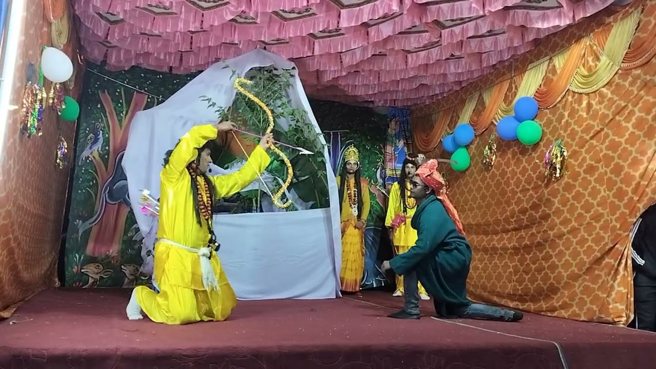 राम व खर दूषण का संग्राम ।। अधर्म पर धर्म की जीत ।। जय श्री राम 