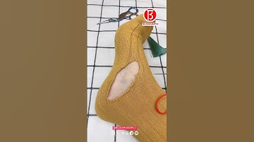 How to fix a hole in your socks
