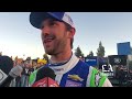 Reacciones de Daniel Suárez tras el inicio de la temporada de NASCAR en el Coliseo Memorial de L.A.