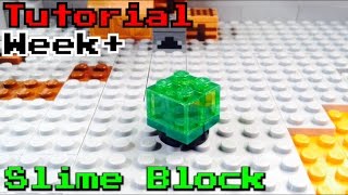How to build: LEGO Minecraft Slime Block! Tutorial Week