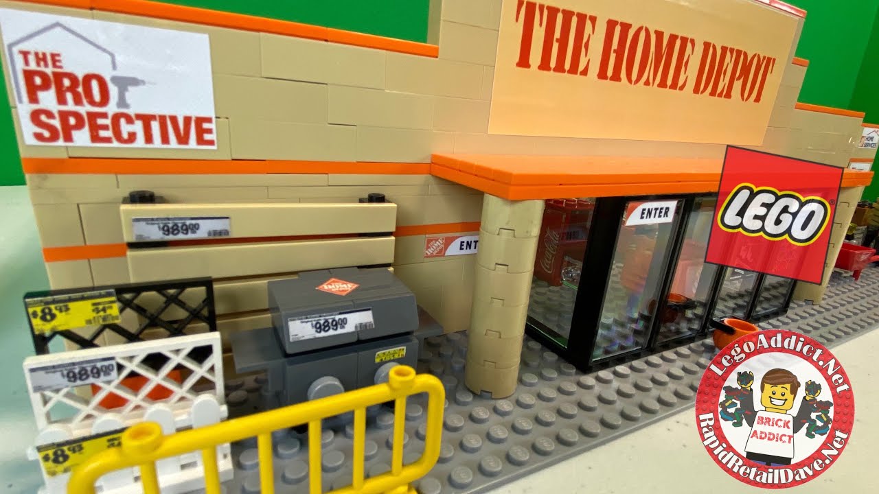 LEGO HOME DEPOT Part Four! Adding “magic” to a MOC
