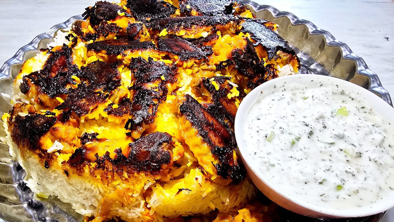 We Tested Crispy Persian Tahchin at Home | Crunchy Rice & Big Flavor