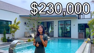 7,900,000 THB ($230,000) Brand New Luxury Pool Villa for Sale in Hua Hin, Thailand (2024)