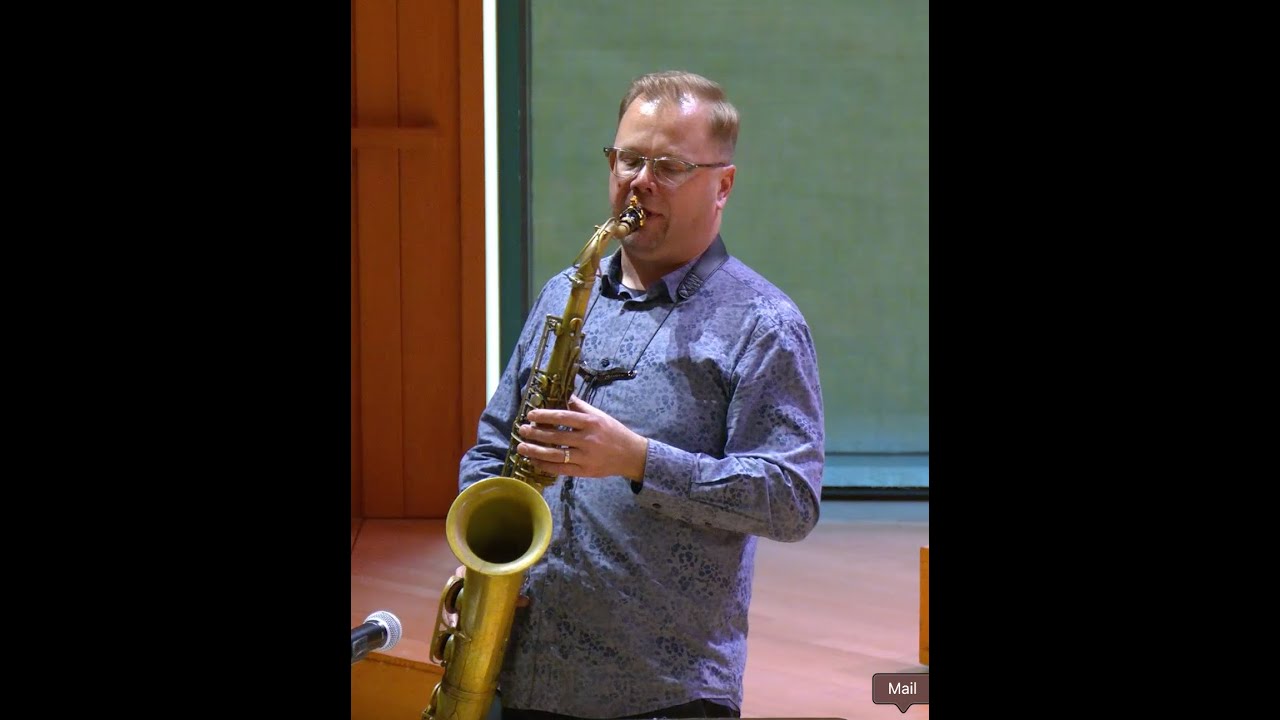 Come Sunday by Duke Ellington; Dan Pratt, saxophone; Noriko Ueda, bass; Ronen Itzik, drums