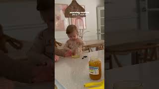 a morning with my 17 month old🥰 #lifewithatoddler #morningroutine #minivlog