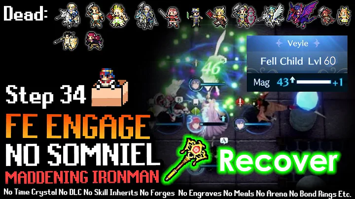 FE Engage No Somniel Step 34: Spend 563 turns grinding Veyle to level 60 in the penultimate map