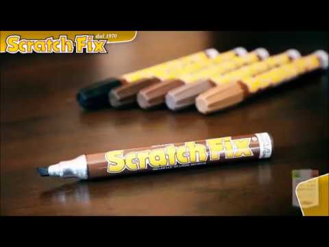 Pennarello Scratch Fix per legno: rimuove graffi dai mobili 