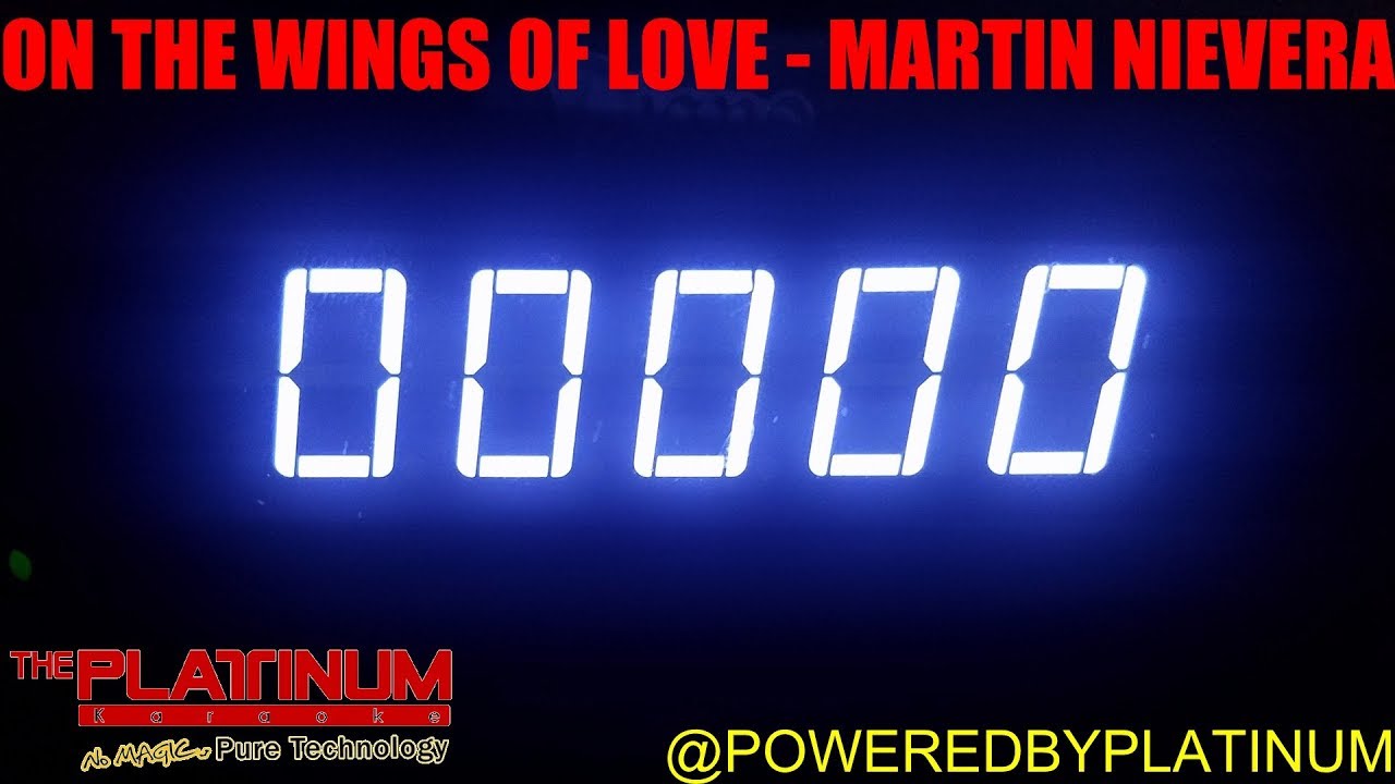 On The Wings Of Love - Martin Nievera (PH Karaoke) - YouTube