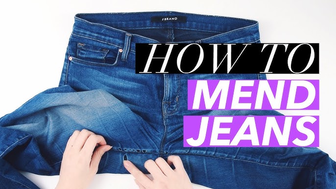 Mend Holes in Jeans 3 Different Ways — PACountryCrafts