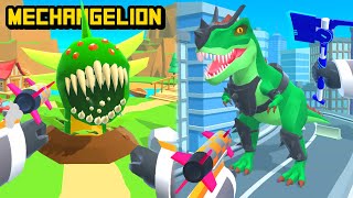 Mechangelion #1 - สงครามหุ่นยนต์หุ้มเกราะ!! [ เกมส์มือถือ ] screenshot 1