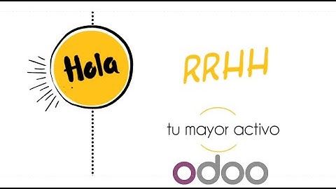 Gestión de RRHH en Odoo
