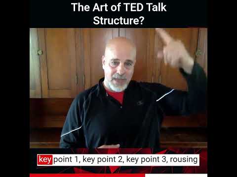 The Art of TED Talk Structure?