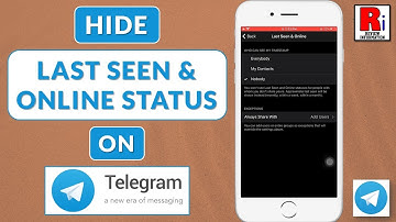 How to Hide Last Seen & Online Status on Telegram Messenger