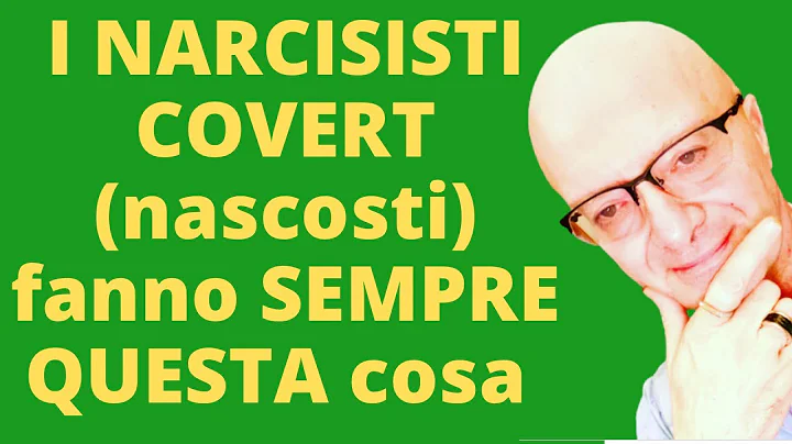 I NARCISISTI COVERT (nascosti) fanno SEMPRE QUESTA...