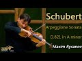 Schubert Arpeggione Sonata, D.821 in A minor ♪