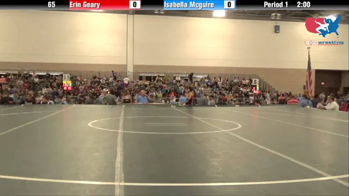 Girls Div II 65 - Erin Geary vs. Isabella Mcguire