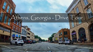 Athens, Georgia - Driving Tour - 4K