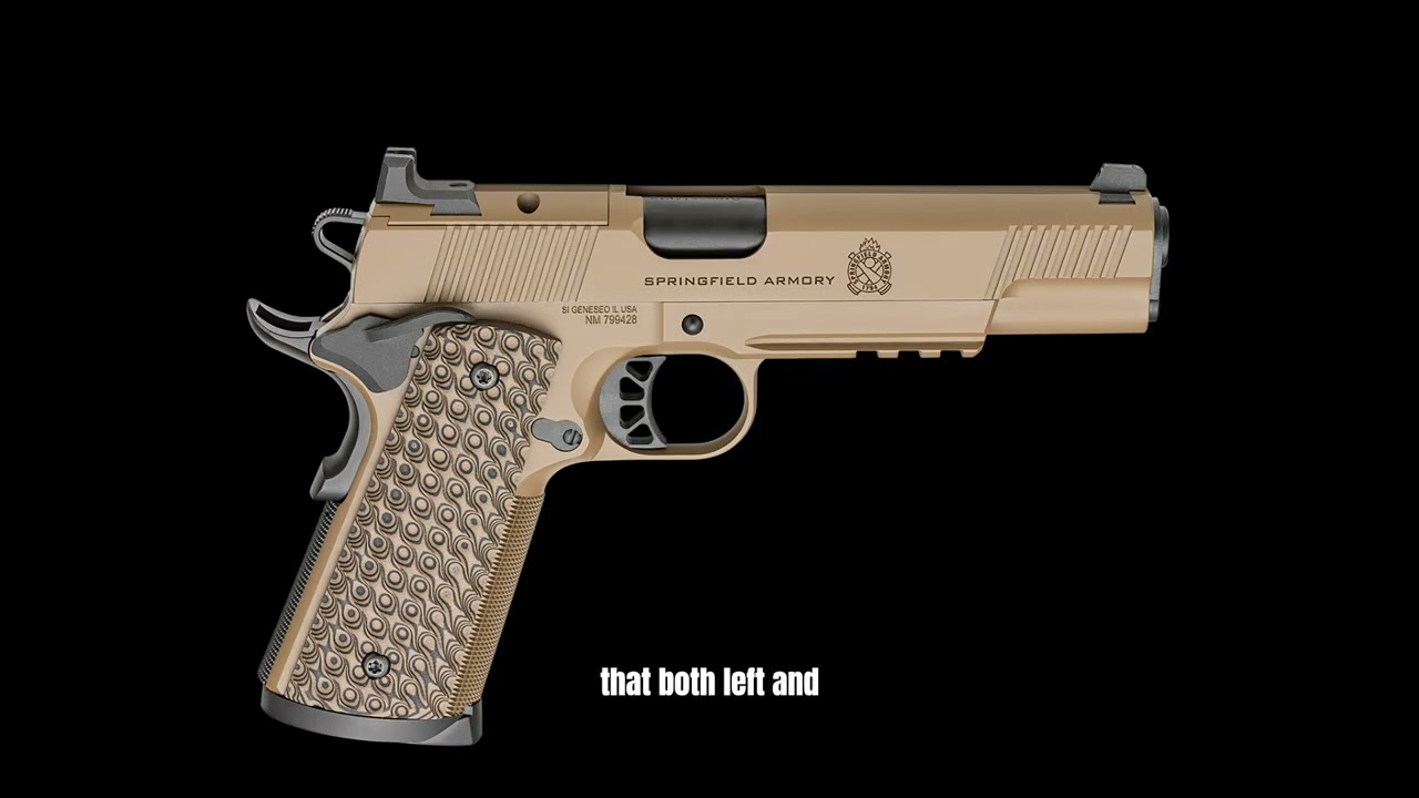 Обзор Springfield TRP Operator 1911: тактический шедевр, созданный по мотивам ФБР