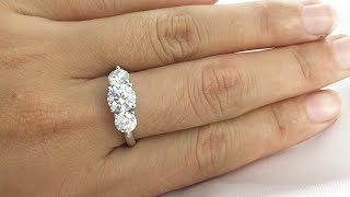 Engagement Wedding Moissanite Diamond Ring