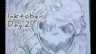Inktober 2019 Day 2 Art: Mindless