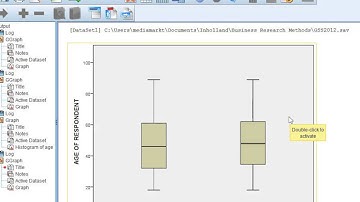 SPSS: Side-by-Side Box Plot