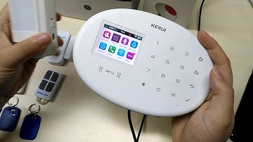 BIBENE W20 WIFI GSM GPRS 2.4Ghz Home Security Alarm System