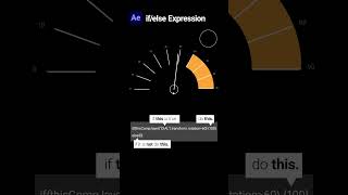 if/ else expression in after effects #expression #if #else #motion #aniamtion