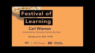 ODL Festival of Learning 2018 Carl Wieman